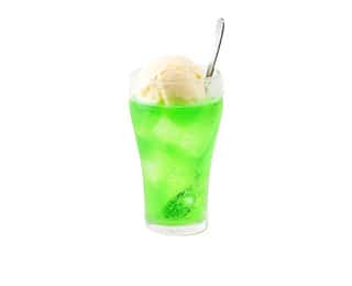 メロン＆アイス（バニラ・いちご・抹茶）の画像
