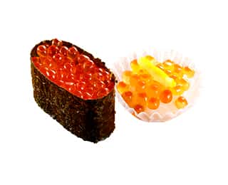 北海道産いくらとミニいくらの画像