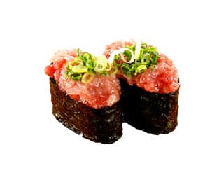 本まぐろねぎとろ軍艦の画像