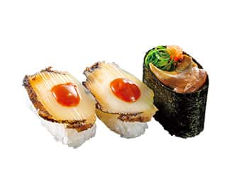 煮あわび照りマヨの画像