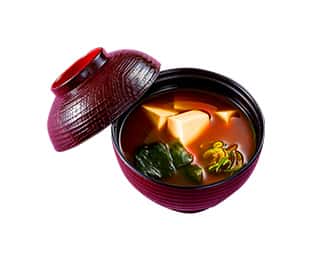 豆腐の赤だしの画像