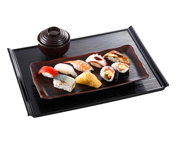 寿司盛り合わせの画像